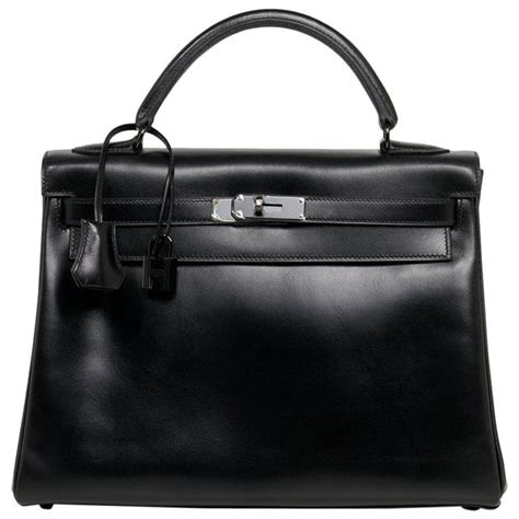 hermes kelly so black 32